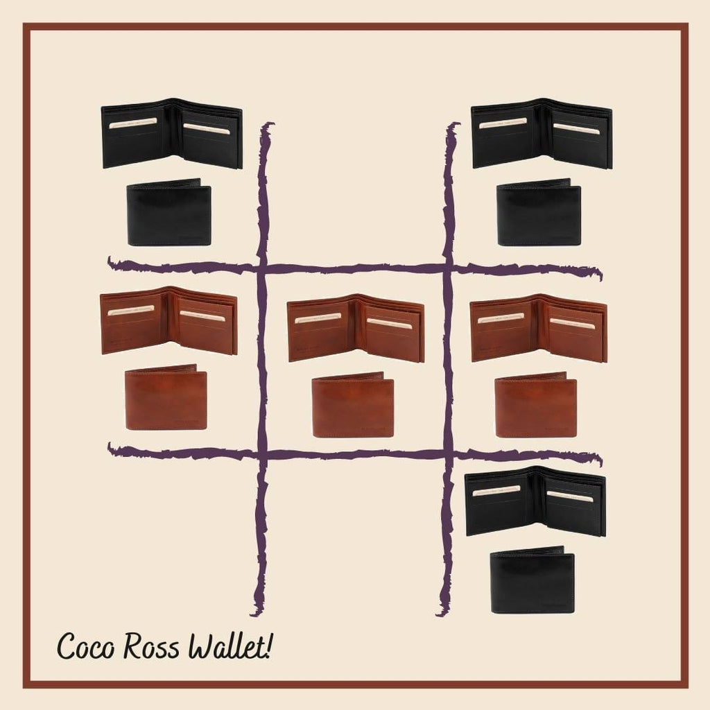 Tic-tac-toe with Coco Ross Wallets