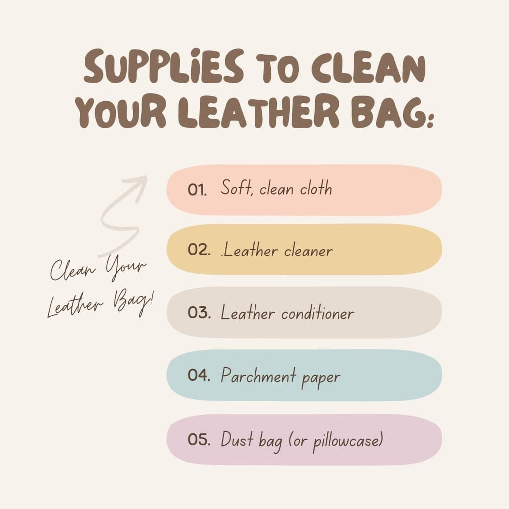 Clean your leather bag today. 💼